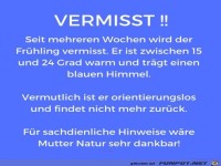 Fr�hling vermisst