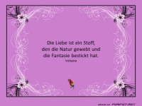 Die Liebe ist ein Stoff