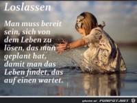 Losslassen Man mu� bereit sein
