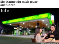 Teuer ausf�hren zum Essen