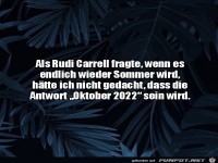Sommer im Oktober