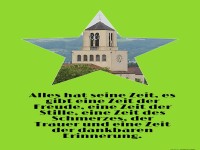 Alles hat seine Zeit es gibt