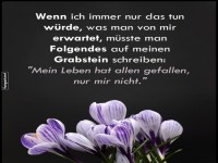 Selbstbestimmung und Erwartungen