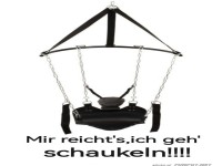 Lustiges Schaukelbild mit Text