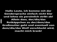 Rotkäppchen im Gender-Dschungel