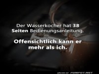 Intelligenter Wasserkocher �bertrifft uns alle!