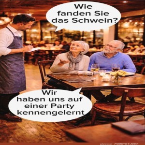Schwein-trifft-Humor-im-Restaurant!.jpg von Lucie37