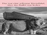 Ein L�we auf hoher See!