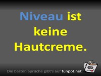 Warum Niveau nicht im Drogeriemarkt zu finden ist