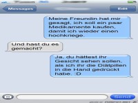 Messages Meine Freundin...