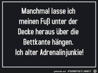 manchmal