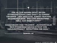 Ein alter Mann...