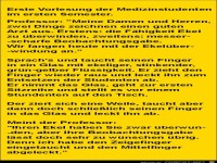 erste Vorlesung im ersten Semester........