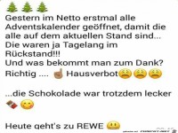 Adventskalender ge�ffnet