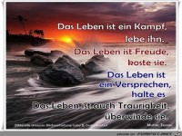das leben ist ein kampf