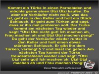 Kommt ein T�rke in einen Pornoladen und m�chte gerne einen