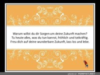 Warum machst du dir Sorgen