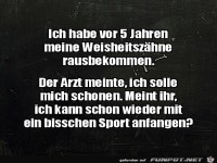 Kann ich wieder Sport machen?