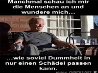 Soviel Dummheit