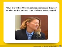 Keine Kohle f�r Geschenke