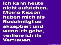 Kann nicht aufstehen