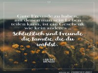 Gute Freunde zu haben