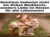 Kuscheln ist der wahre Reichtum!