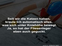 Kniefall f�r den Fliesenleger