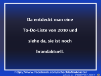 to-do-Liste 2010