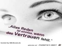 wenn Vertrauen fehlt......