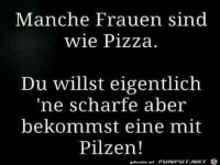 Pizza und Frauen