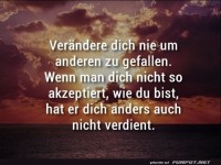 Veraendere dich nie