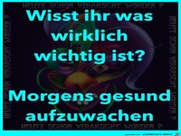 Was wichtig ist