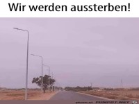 Wir sterben aus