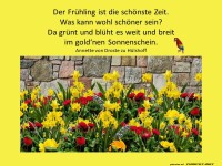Der Frhling ist die schnste Zeit