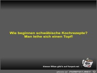 Wie beginnen schwäbische Kochrezepte?