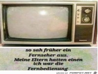Fernseher fr�her