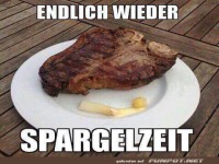 Endlich wieder Spargelzeit