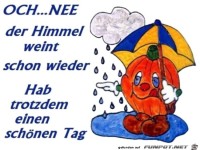 der himmel weint
