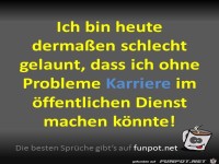 Schlechte Laune
