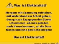 was ist Elektrizit�t?..........