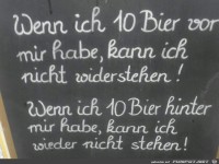 nach 10 Bier