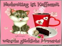 Nachmittag ist Kaffeezeit