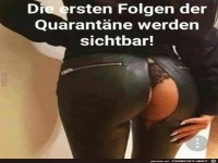 Die ersten Folgen der Quarantäne werden sichtbar
