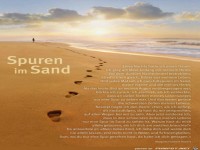 Spuren im Sand