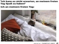 Ich an meinem freien Tag