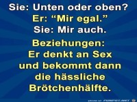 Oben oder unten