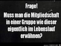 Mitgliedschaft in einer Gruppe