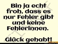 Gl�ck gehabt