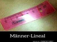 Männer-Lineal